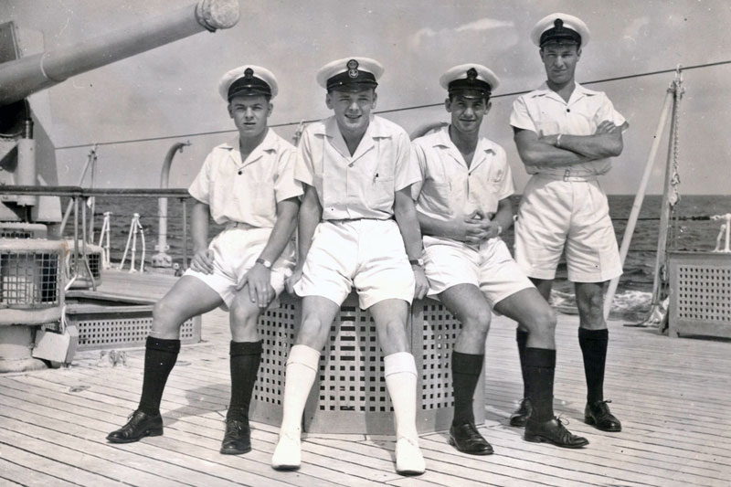 Medical Team on HMS Gambia during the 1955/6 Commission