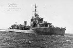 HMS Foxhound. Imperial War Museums FL 13264