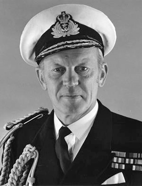 Rear Admiral Edward Courtney Thorne, CB, CBE, RNZN