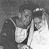 Gilbert's first marriage to Merle Maureen Nancy Shaw on 10th November 1945.