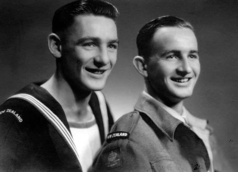 Ken and Ray Goddard in 1945