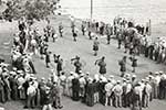 Cameron Highlanders at Port Said, Egypt in December 1951. Photo from Anne Irvine.