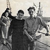 Joe Boyd & Davie Bell. Photo from Anne Irvine.
