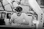 'Taff' Jacques, 34 Mess, HMS Gambia. Photo from Anne Irvine.