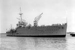 HMAS Albatross. Seaplane carrier and repair ship. Unknown date.