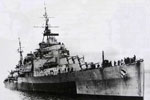 HMNZS Gambia during WWII