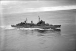 HMS Edinburgh at Scapa Flow. October 28, 1941. Photo: Lt. R. G. G. Coote. Imperial War Museum A6159
