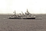 HMS Gambia while with the British Pacific Fleet 1944/45. Imperial War Museums ABS206