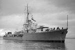 HMS Nizam during WWII. Photo: Allan C. Green. State Library Victoria H91.250/1351