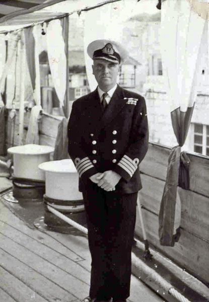 Captain Dickinson of HMS Phoebe