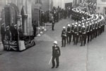 Royal Marines Detachment: March Past Governors Residence, Gibraltar