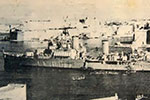 HMS Bermuda in Valletta harbour, Malta