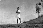 This is "Golfer" Cosgrove in 1951. That's all I know about the photo. Photo from my dad's albums.