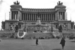 The Altare della Patria, also known as the Monumento Nazionale a Vittorio Emanuele II, Rome, Italy in 1950. Photo from my dad's albums.