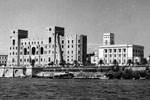 Toranto, Italy, September 1950. The large building, centre, is the Italian Naval Academy. Photo from my dad's albums.