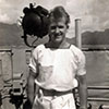 John Aire in the Seychelles, 1955. Image from Amanda Dalton, John Aire's daughter