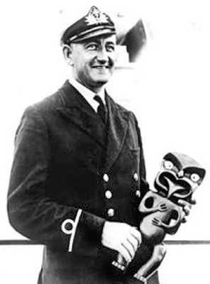 Sub-Lieutenant George Davis-Goff  in 1941