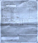 Stanley Doughty's service record