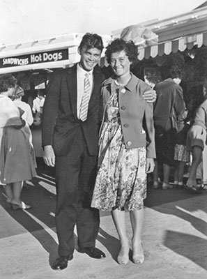 Frank Headon and June King. Photo very kindly supplied by Michael Headon