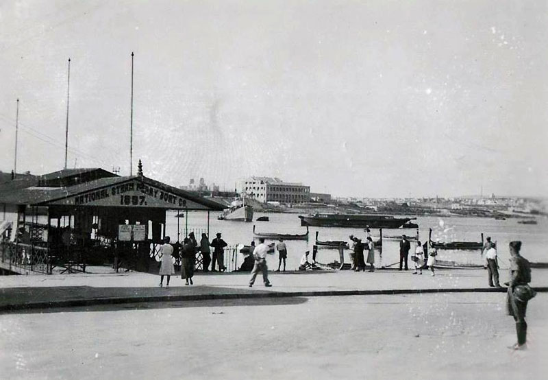 Sliema Ferry, Malta in the 1940s
