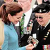 Bill Sterritt meeting the Duchess of Cambridge in 2014