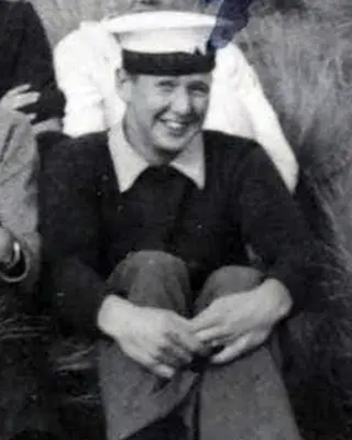 Bill Sterritt during training for WWII